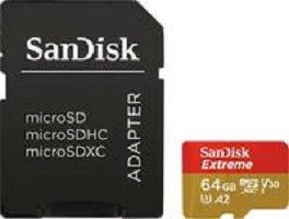 Compose pengeoverførsel Addition ALARM365 64GB SanDisk Extreme micro SDXC UHS-1 hukommelseskort - Alarm365